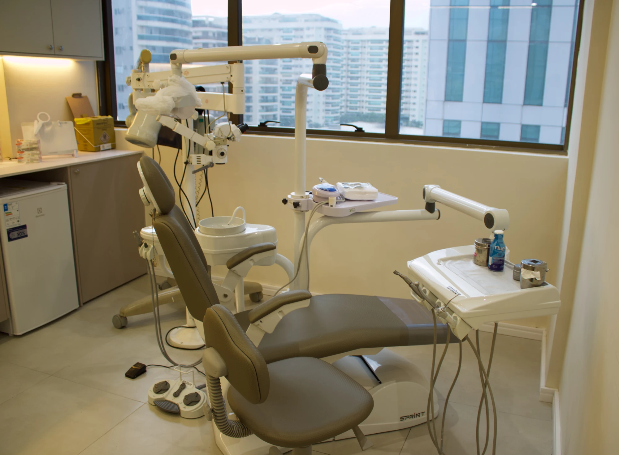 Sala de atendimento odontológico